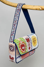 Treasure Chest Beaded Shoulder Bag - Westly