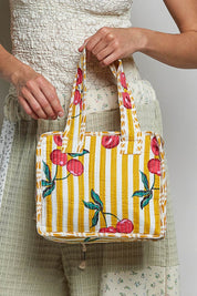 Trinket Quilted Mini Tote - Westly