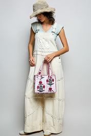 Trinket Quilted Mini Tote - Westly