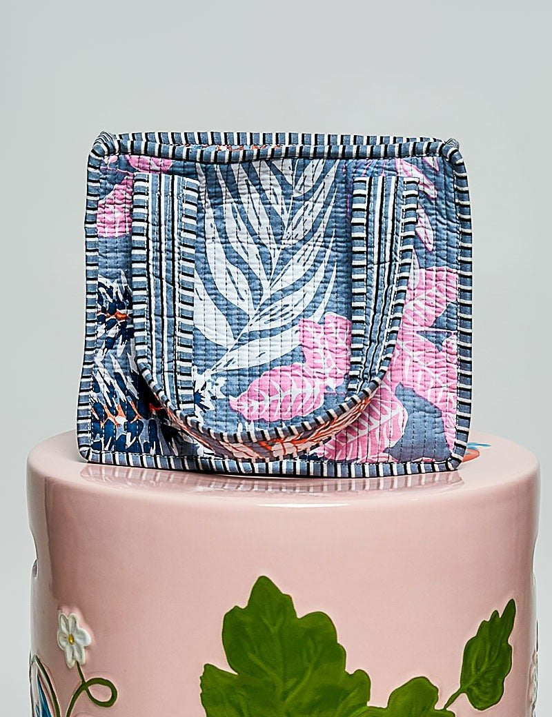 Trinket Quilted Mini Tote - Westly