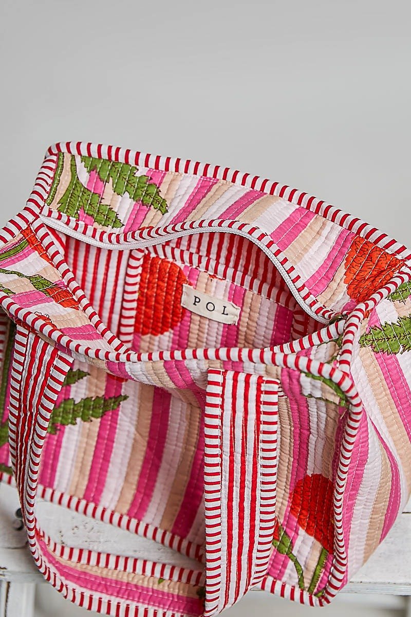Trinket Quilted Mini Tote - Westly