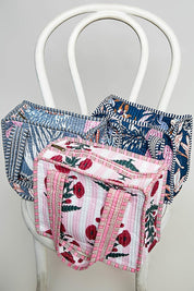 Trinket Quilted Mini Tote - Westly