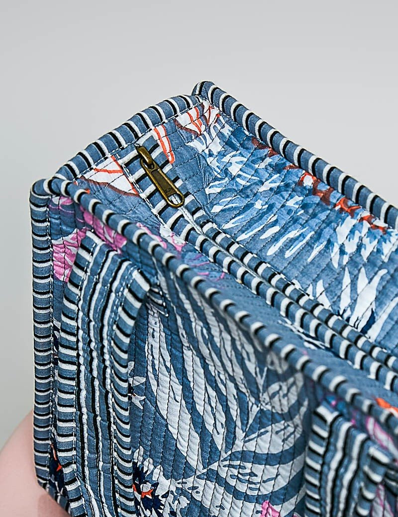 Trinket Quilted Mini Tote - Westly