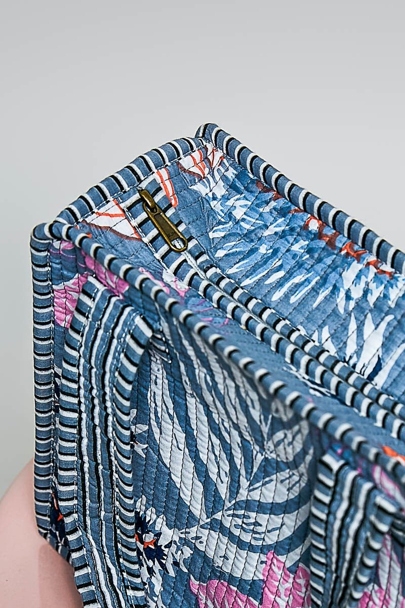Trinket Quilted Mini Tote - Westly