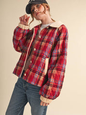 Truckee Plaid Quilted Jacket - Westly