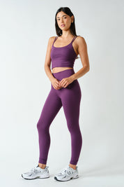 True Form Contour Seam Leggings in Purple Iris, photo 3