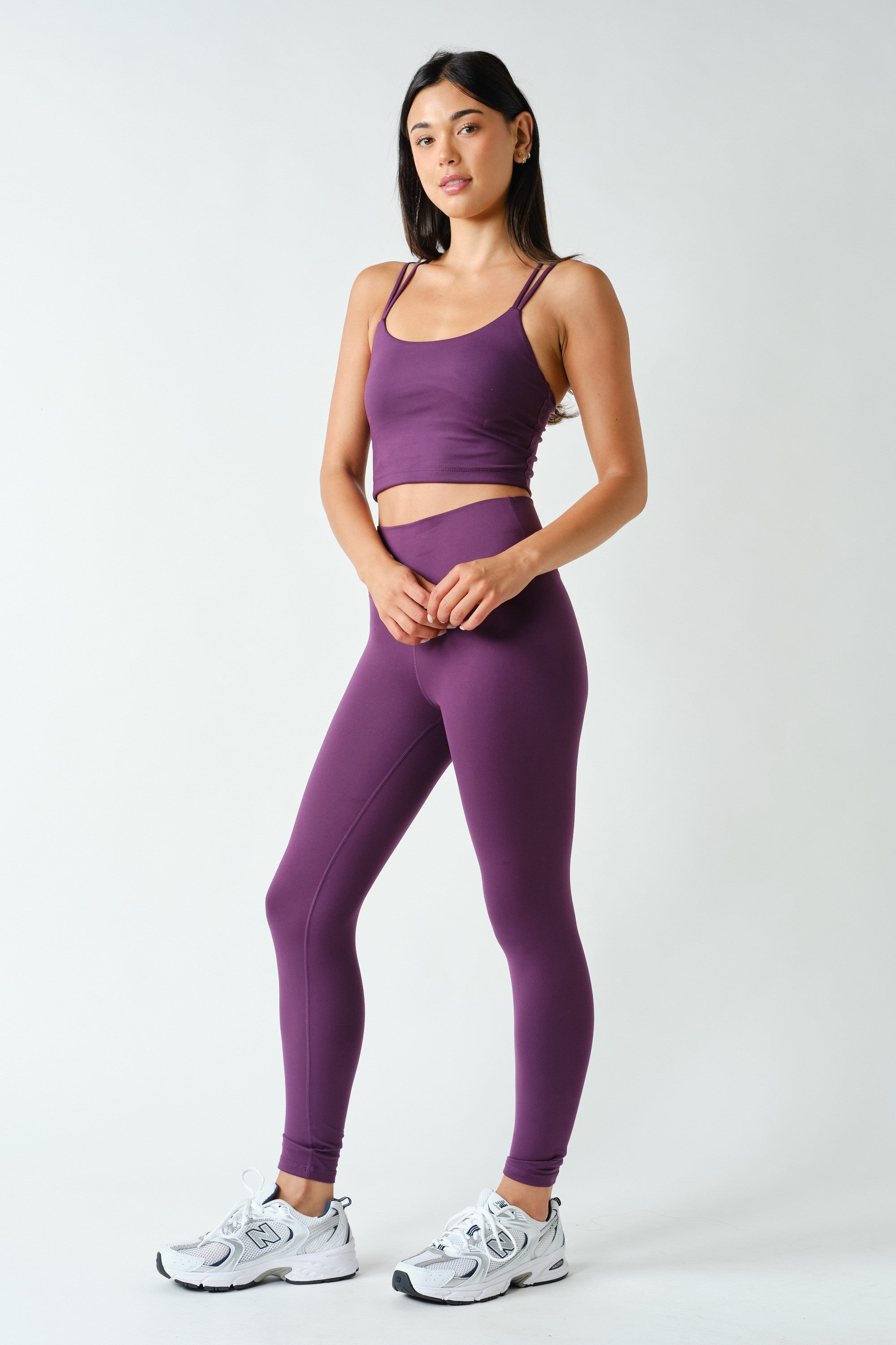 True Form Contour Seam Leggings in Purple Iris, photo 3