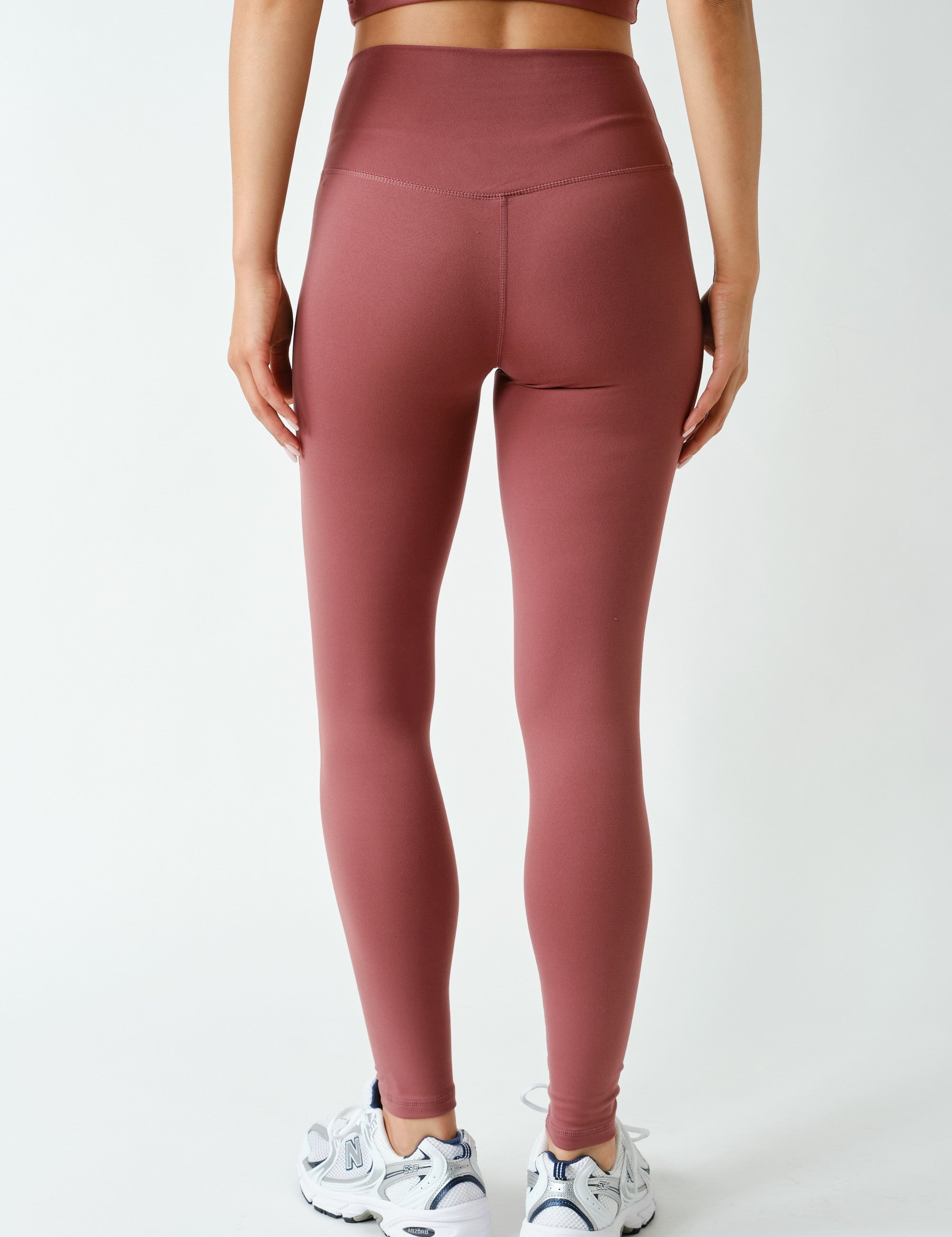 True Form Contour Seam Leggings in Rosewood, photo 2