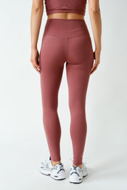 True Form Contour Seam Leggings in Rosewood, photo 2