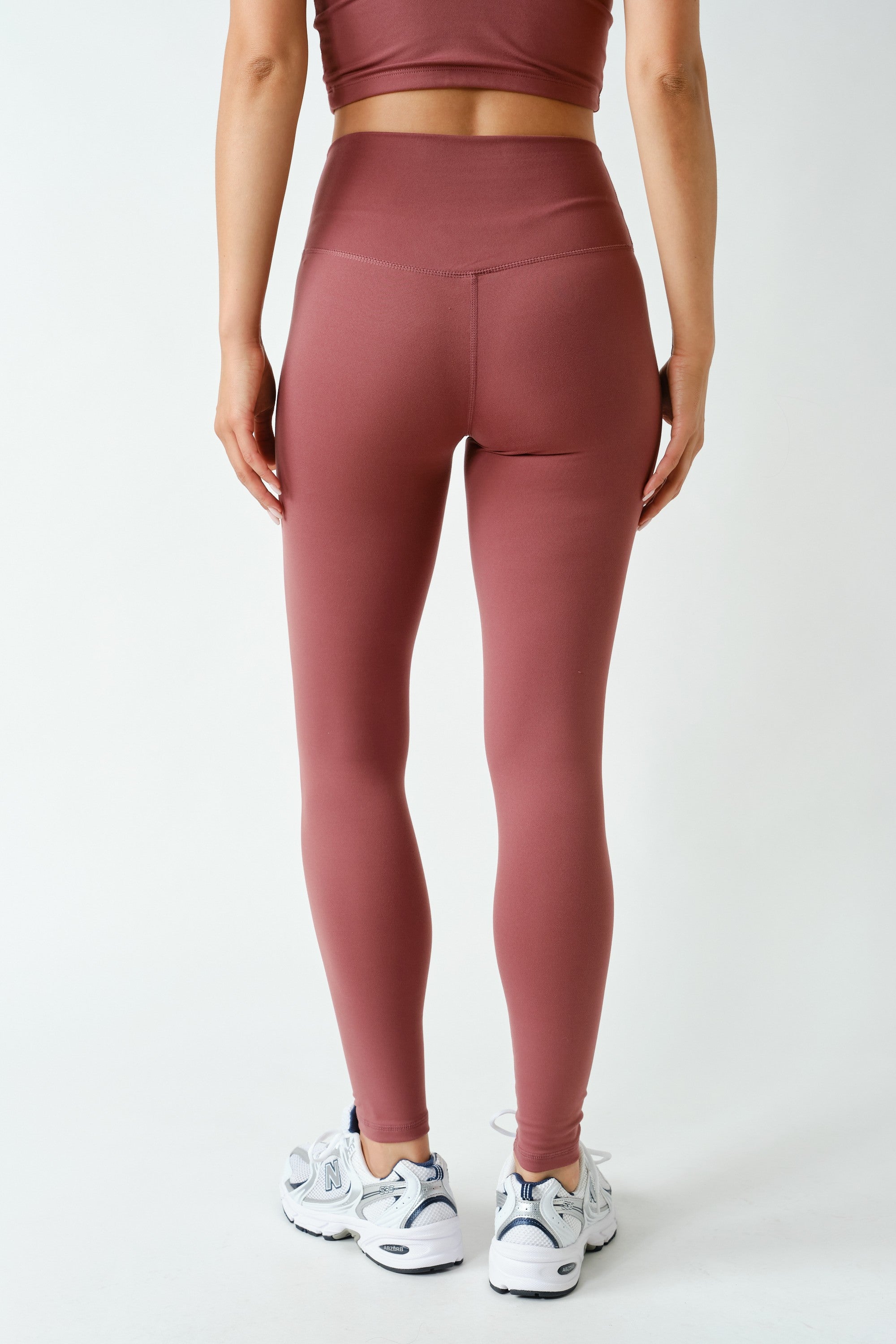 True Form Contour Seam Leggings in Rosewood, photo 2