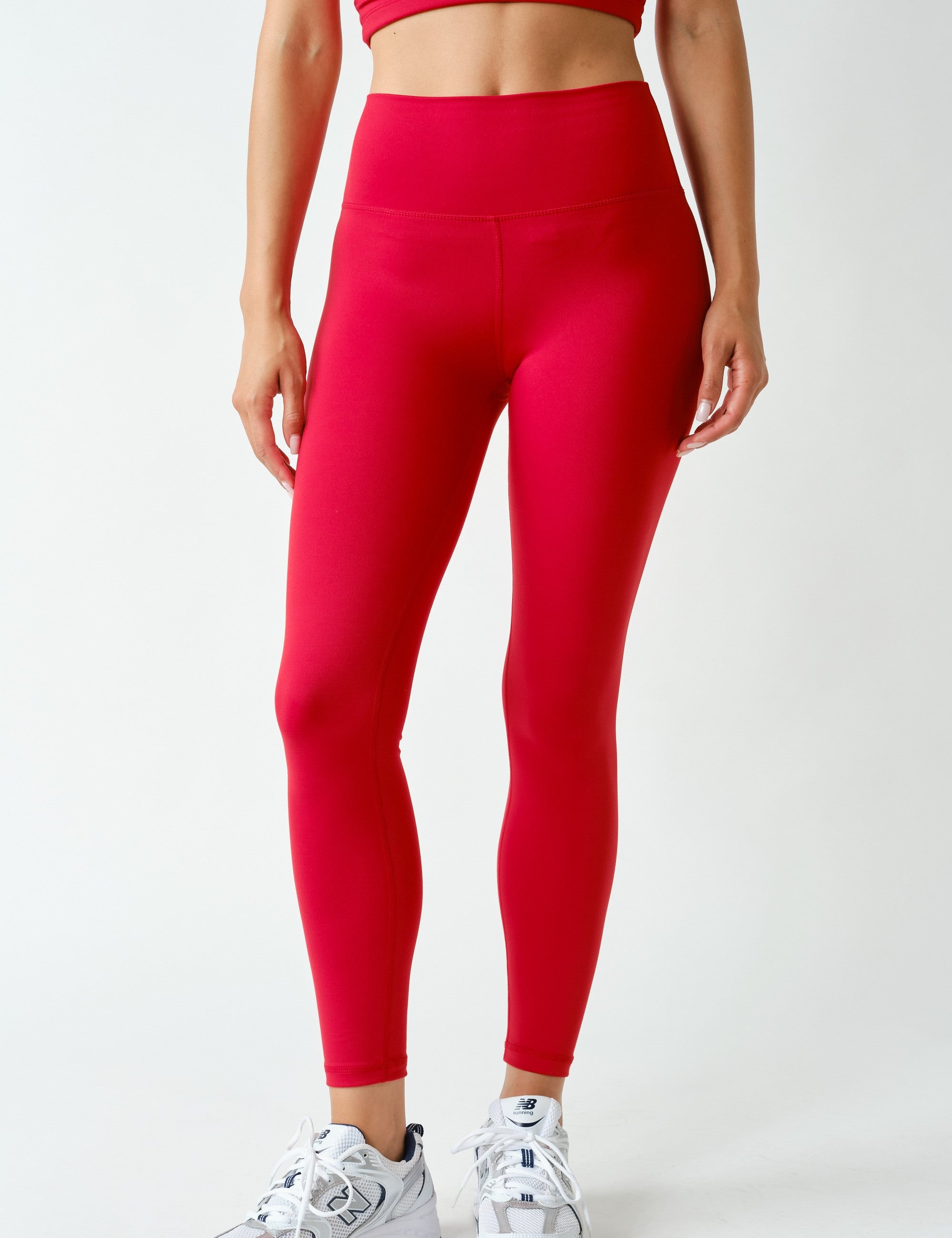 True Form Contour Seam Leggings in Smitten Cherry, photo 1