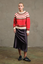 Tuolumne Fair Isle Crewneck Sweater - Westly