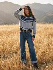 Tuolumne Fair Isle Crewneck Sweater - Westly