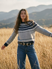 Tuolumne Fair Isle Crewneck Sweater - Westly