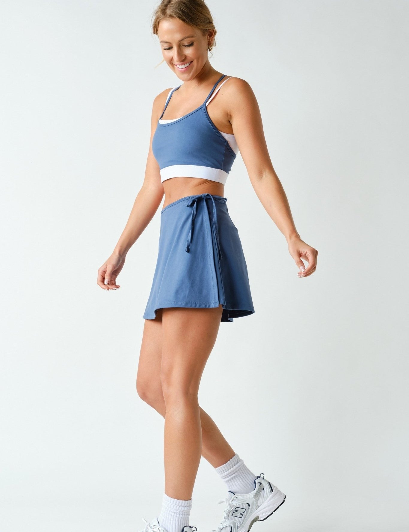 Twice Around Double Strap Sports Bra - Westly