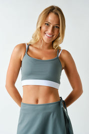 Twice Around Double Strap Sports Bra - Westly
