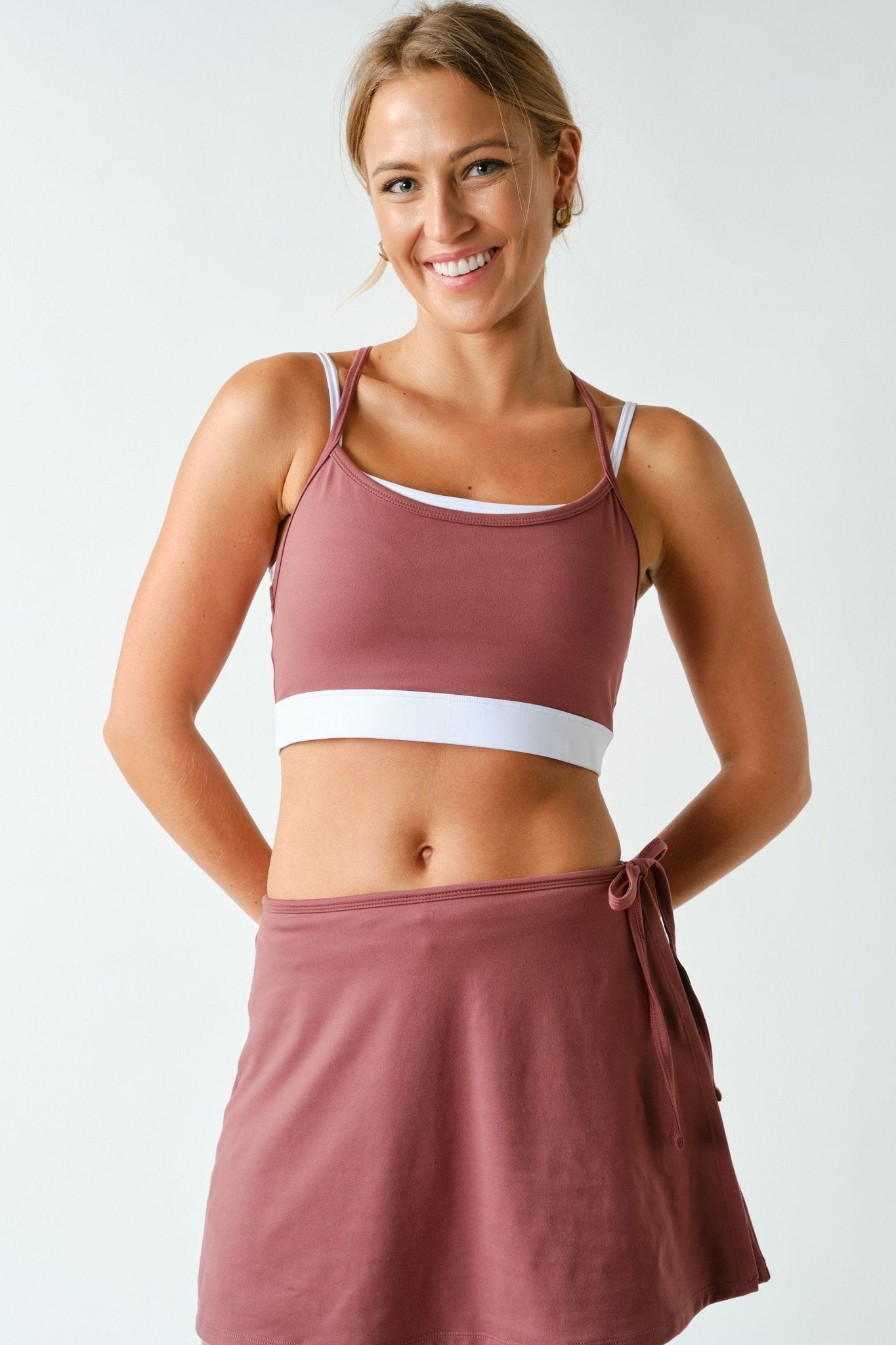 Twice Around Double Strap Sports Bra - Westly