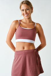 Twice Around Double Strap Sports Bra - Westly