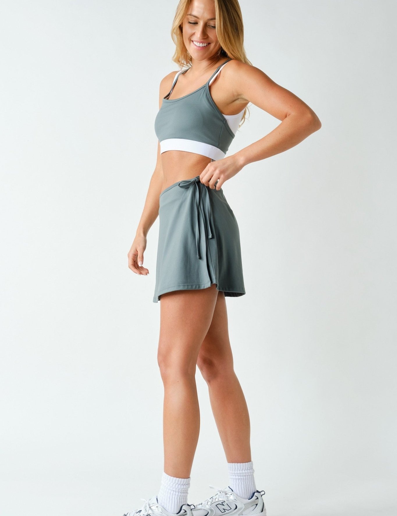 Twice Around Double Strap Sports Bra - Westly