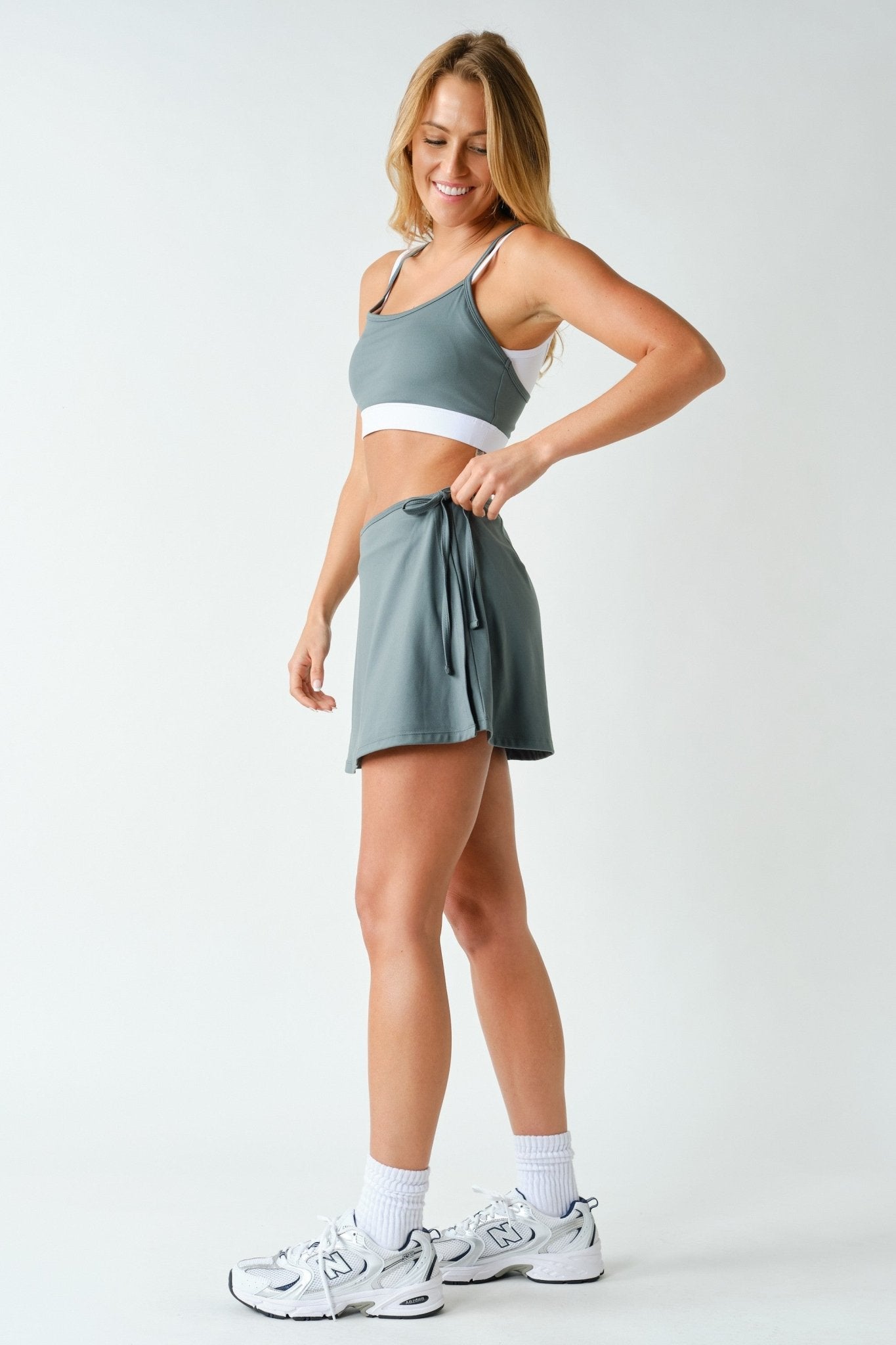 Twice Around Double Strap Sports Bra - Westly