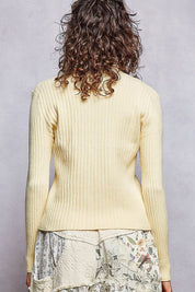 Understudy Mock-Neck Sweater Top - Westly