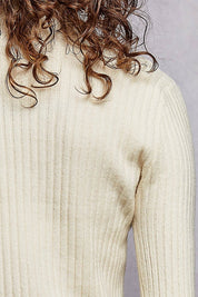 Understudy Mock-Neck Sweater Top - Westly