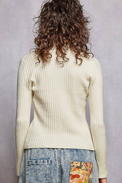 Understudy Mock-Neck Sweater Top - Westly