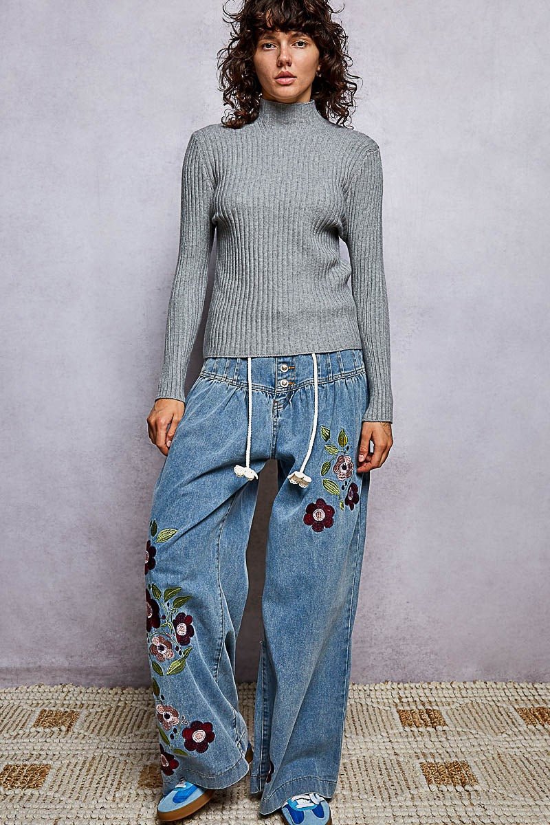 Understudy Mock-Neck Sweater Top - Westly
