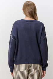 Union Hall Flag Knit Sweater - Westly
