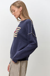 Union Hall Flag Knit Sweater - Westly