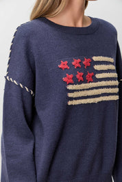 Union Hall Flag Knit Sweater - Westly