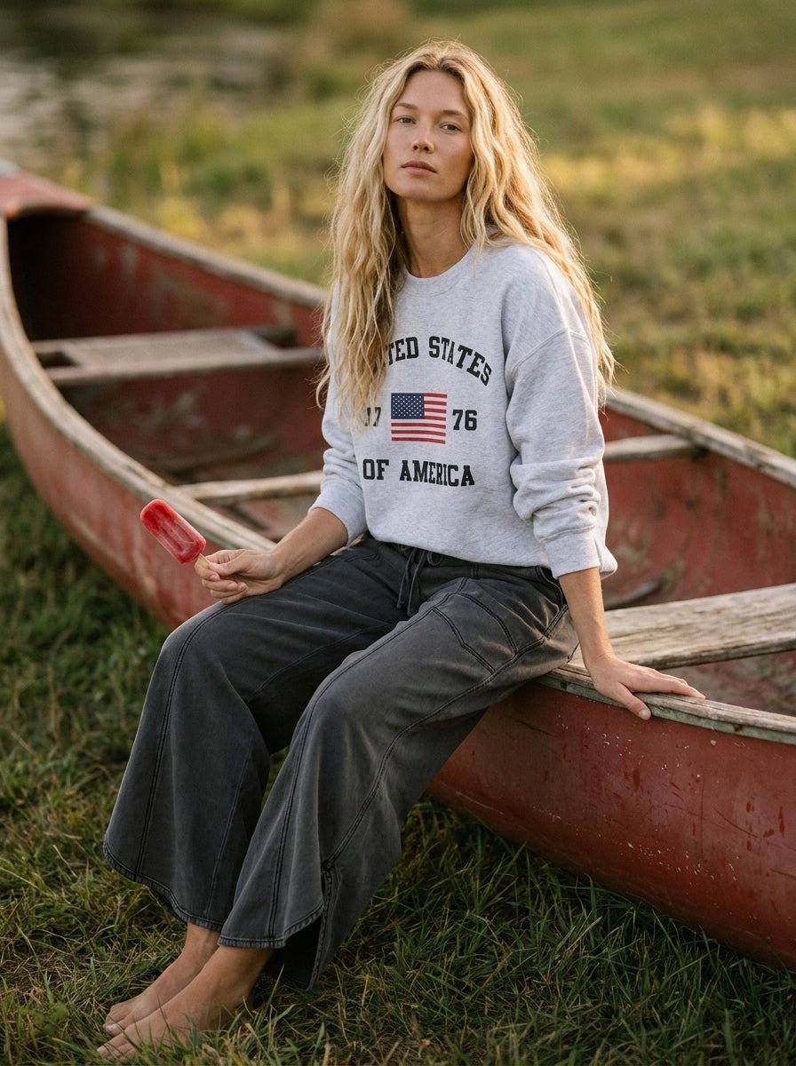 United States Of America Graphic Sweatshirt - Westly