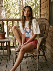 USA 250th Anniversary Oversized Graphic Tee - Westly