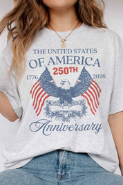 USA 250th Anniversary Oversized Graphic Tee - Westly