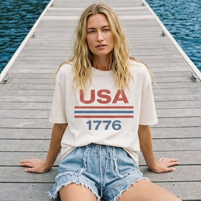 USA Est 1776 Graphic Tee - Westly