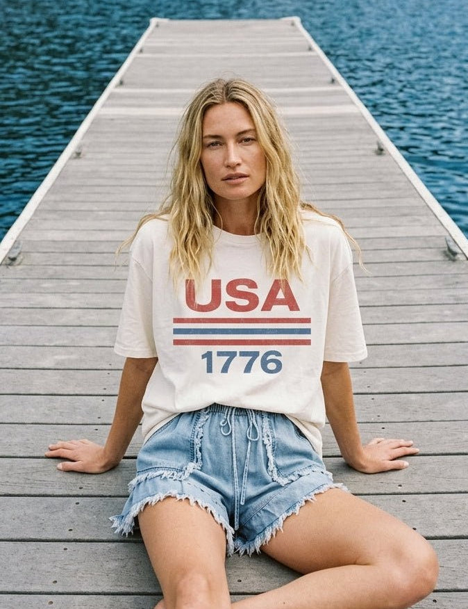 USA Est 1776 Graphic Tee - Westly