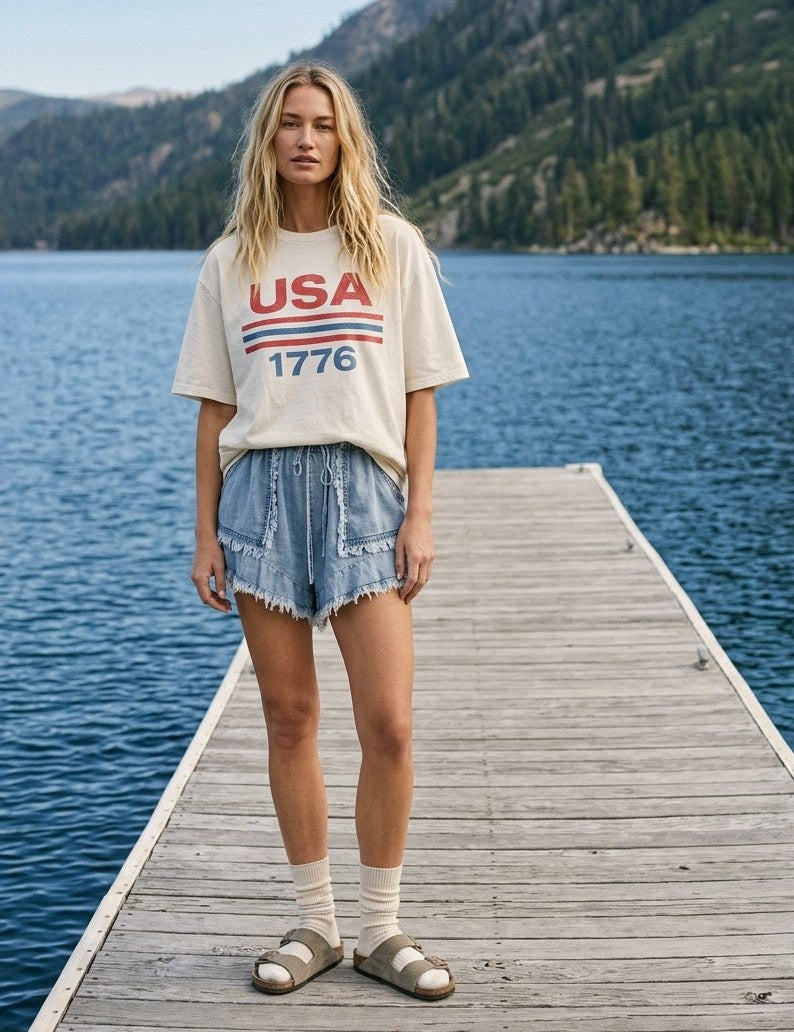 USA Est 1776 Graphic Tee - Westly