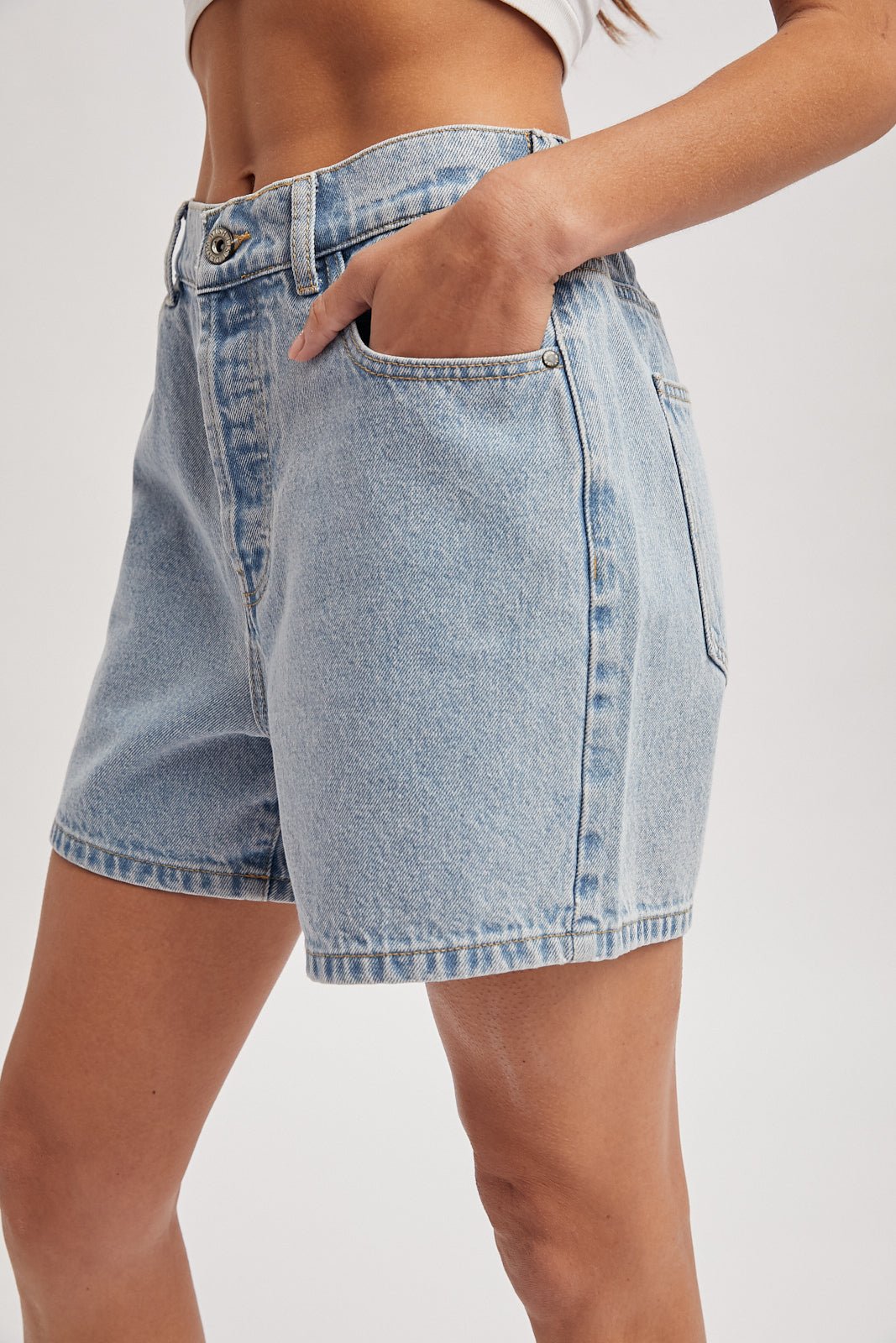 Vada Classic Denim Shorts - Westly