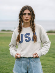Varsity USA Polka Dot Sweatshirt - Westly