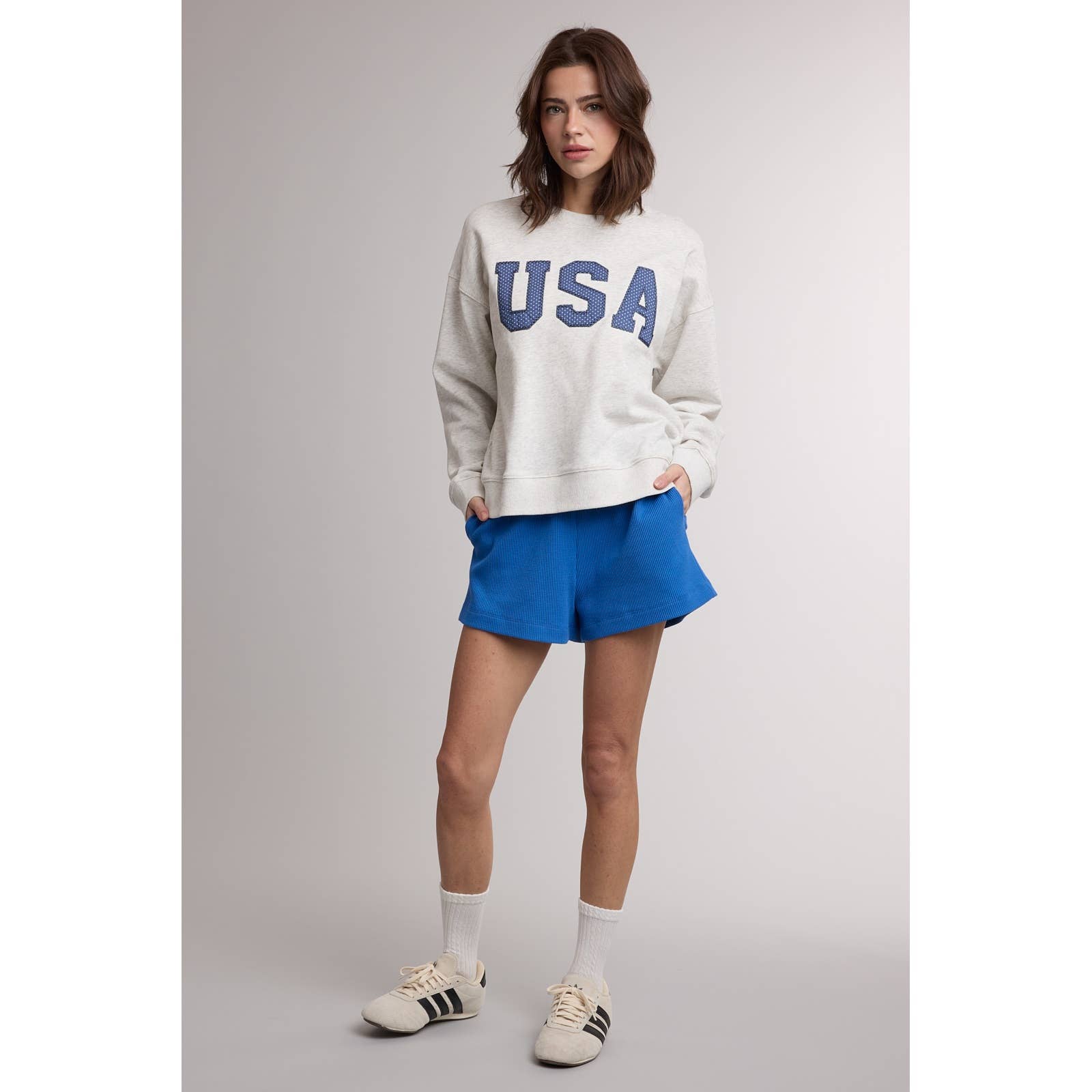Varsity USA Polka Dot Sweatshirt - Westly