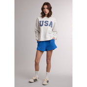 Varsity USA Polka Dot Sweatshirt - Westly