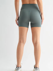 Venice Cloud Light Contour Biker Shorts - Westly