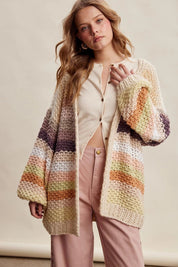 Viv Rainbow Hand-Crochet Cardigan - Westly