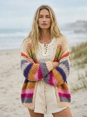 Viv Rainbow Hand - Crochet Cardigan [PRE - ORDER 5/10] - Westly