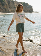 Walking By Faith Oversized Graphic Tee - Westly