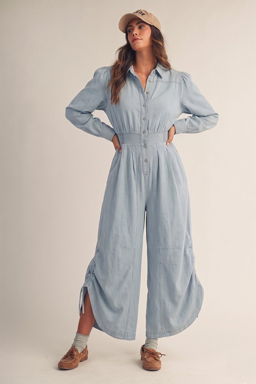 Wanderlust Cloud Wash Jumpsuit - Westly