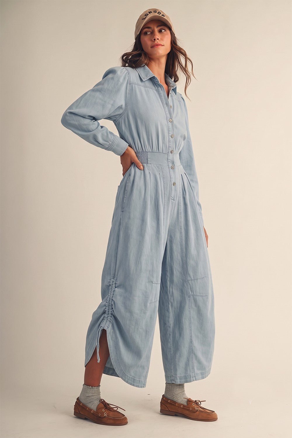 Wanderlust Cloud Wash Jumpsuit - Westly
