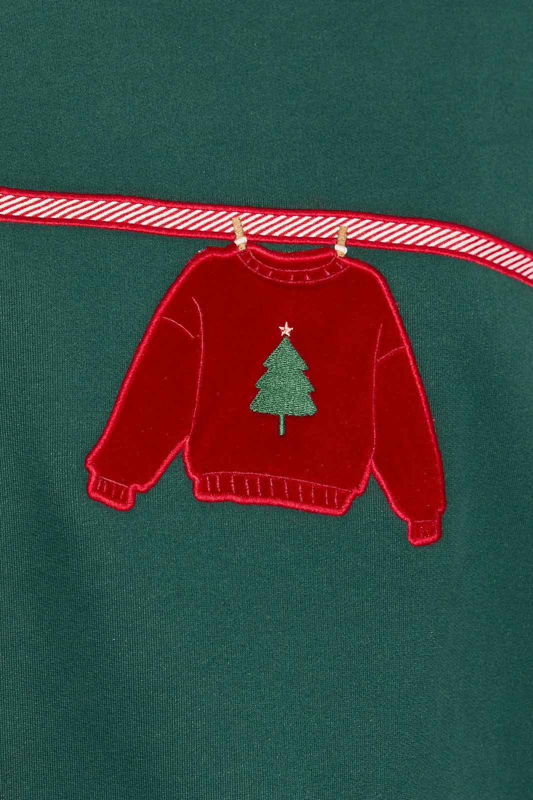Wash Day Holiday Clothesline Sweatshirt - Westly