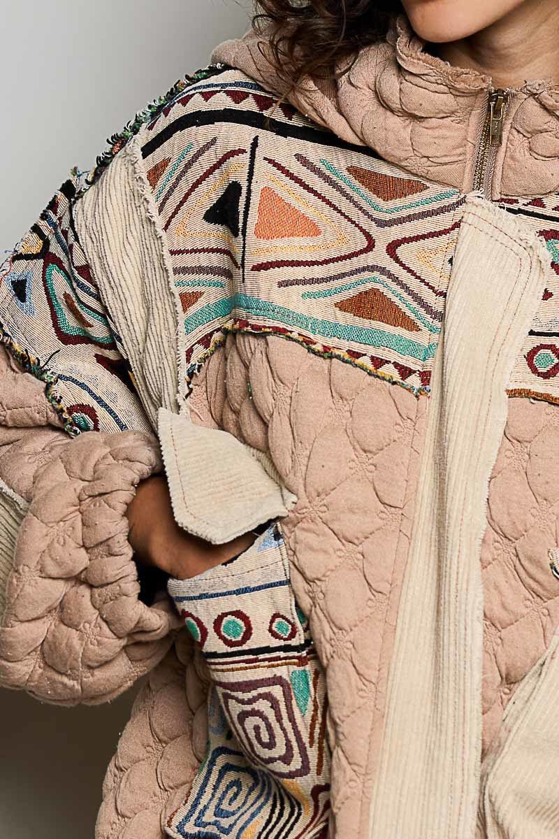 Wayfarer Jacquard Patchwork Jacket - Westly