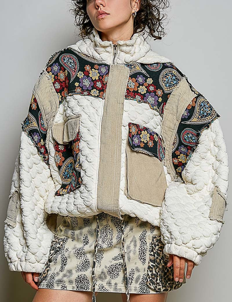 Wayfarer Jacquard Patchwork Jacket - Westly